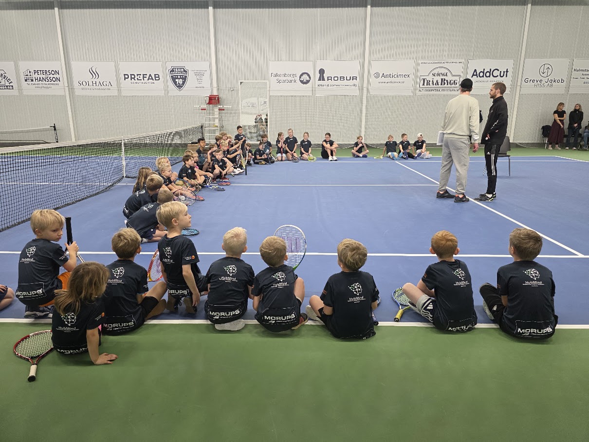 Young people taking part in a HubMind-supported community sports event